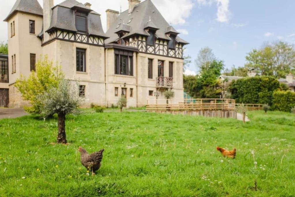 Le Manoir Du Val Villa Douvres-la-Délivrande Exterior foto